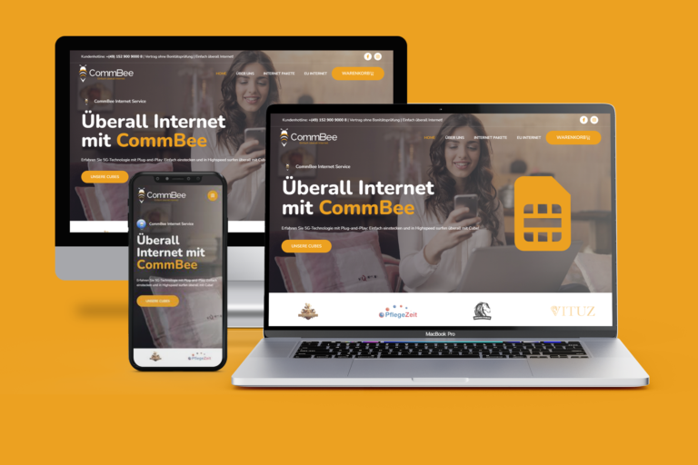 Commbee – WooCommerce-Onlineshop – Media WebConcept, Waldsee bei Speyer